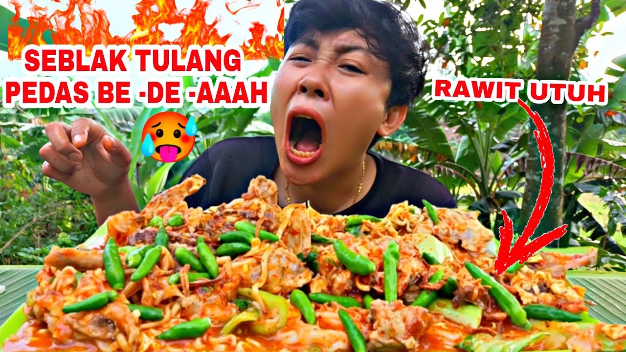 SEBLAK TULANG PEDAS BE DE AAH 🥵🔥...