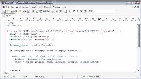 Beginner PHP Tutorial - 57 - Creating a Find and Replace Application Part 4