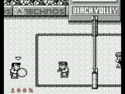 GBZ Gameplay - Nekketsu! Beach Volley dayo Kunio-Kun (GB)