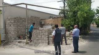 Xəzər rayonunda aparılan qanunsuz tikintilərin qarşısı alınıb
