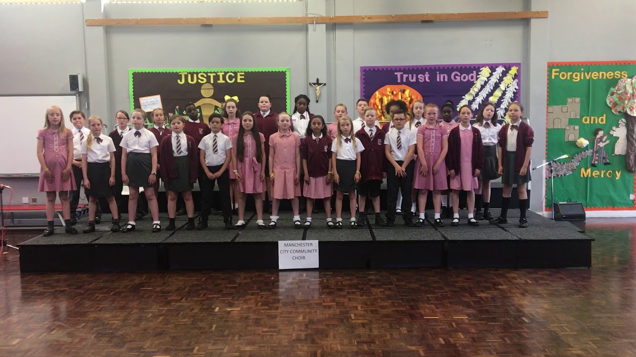 St. Anne's RC Primary School City in the Community Choir YouTube