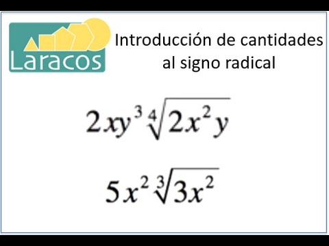 Video: Cómo Agregar Debajo Del Signo De La Raíz