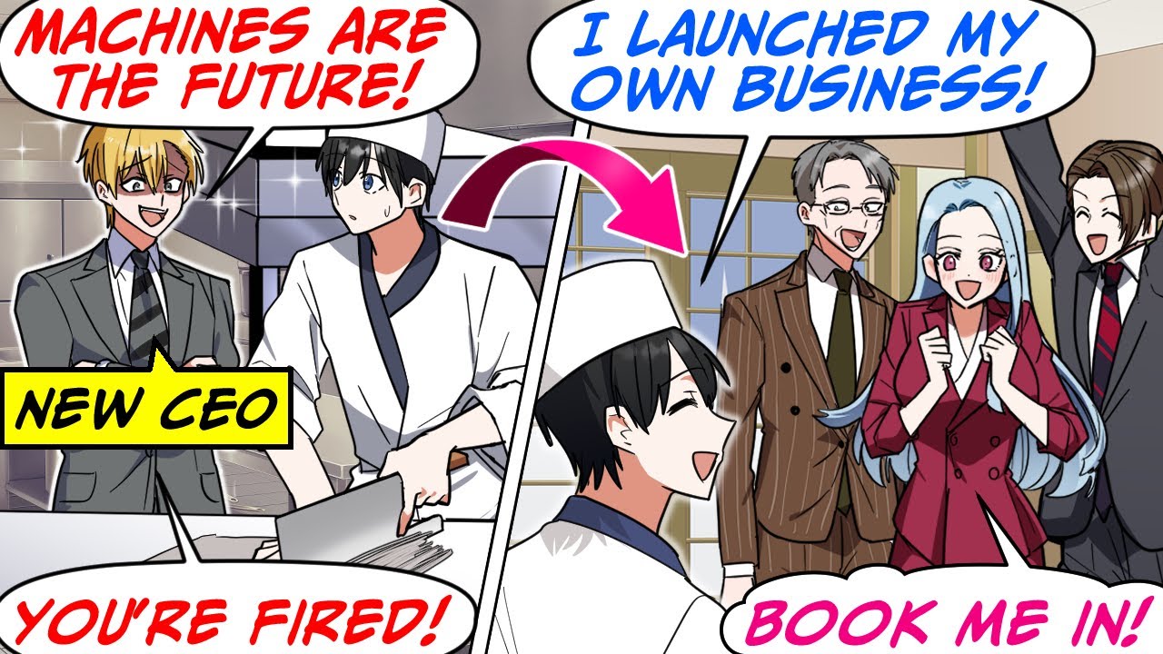 The New CEO Fired Me, Their Go-To Chef, So I Went Independent & All Their VIPs...[RomCom Manga Dub]