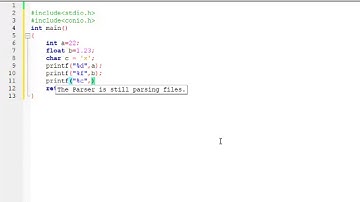 C Programming - Dealing with Int, Float, Char Datatype