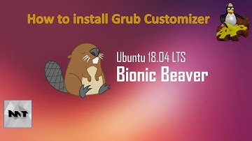 How to install Grub Customizer on Ubuntu 18.04