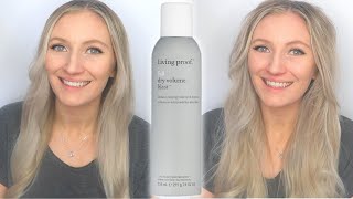 LIVING PROOF DRY VOLUME BLAST REVIEW AND DEMO | GET EXTREME VOLUME WITHOUT BACKCOMBING!