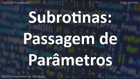 Passagem de Parâmetros por Valor e por Referência em Lógica de Programação