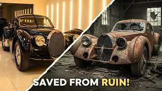 Player Profile From Ruin to Legend: The 1932 Bugatti Atlantic Sold for $999