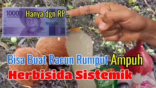 *Cara memper banyak herbisida sistemik Ampuh.