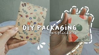 DIY Packaging for stickers || indonesia??