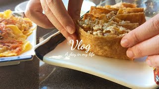 (sub) Diet vlog / Low calorie recipe, Try to be healthy and lose some weight / Cooking Korean food