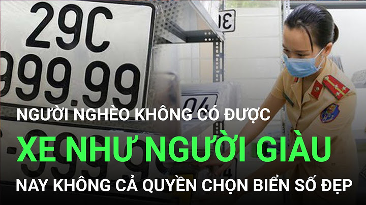 Xe biển đỏ có đặc quyền gì