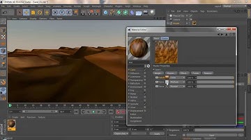 How to create a desert scene in Cinema 4D 06/14