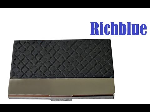Richblue - Business Card Holder