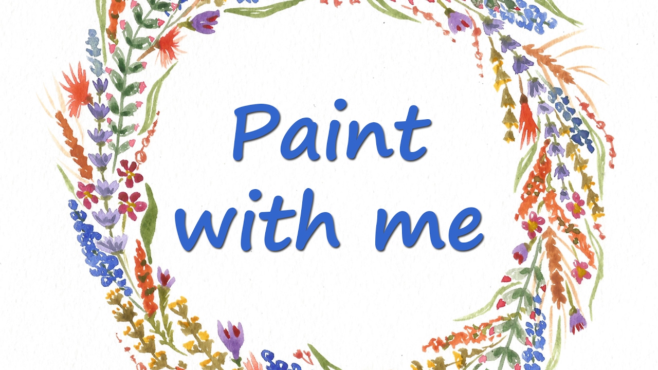 Венок из полевых цветов рисунок