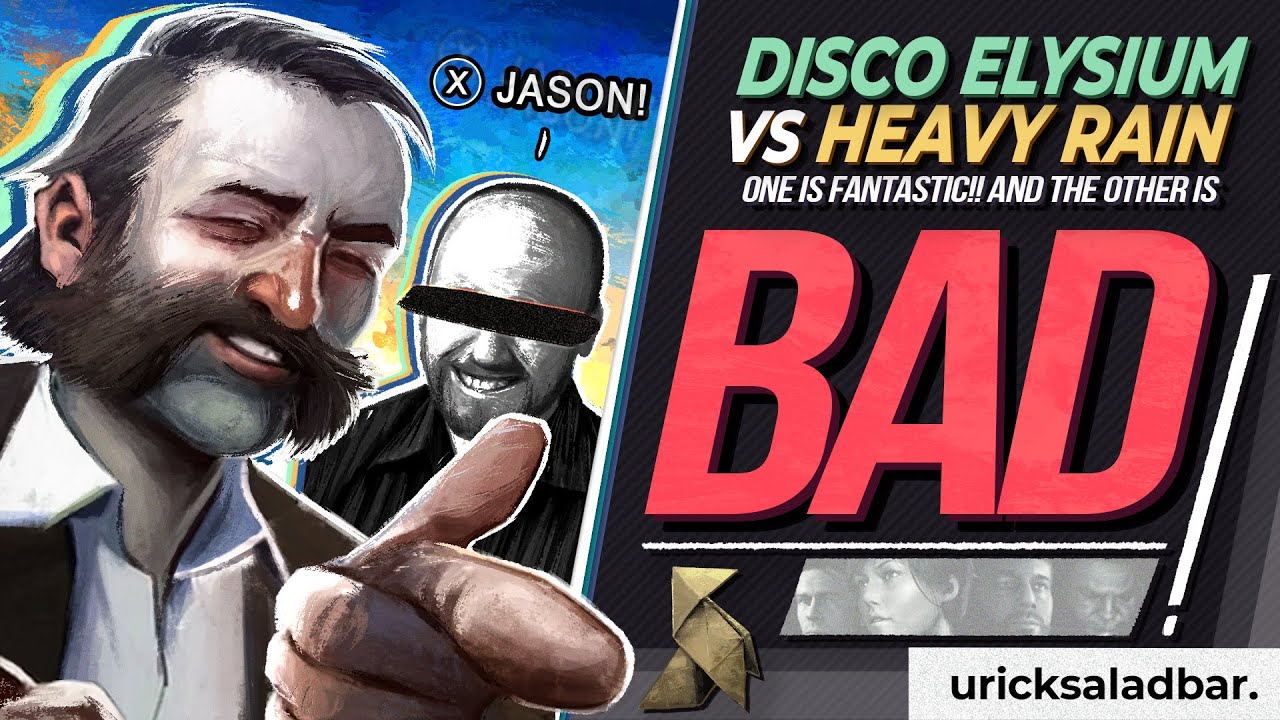 Heavy Rain vs Disco Elysium - Good & Bad Cop Games