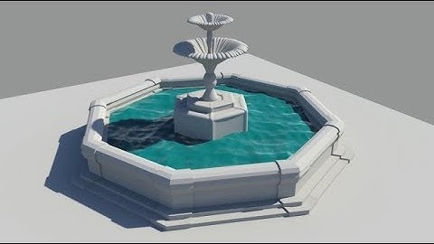 3ds Max Creating Waves / Moving Water Using Ripple Modifier