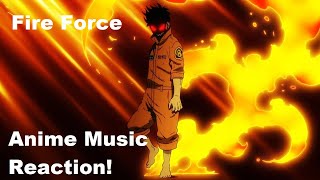 FIRE FORCE SONG REACTION!!! - 'WHERE I BELONG' - DIVIDE MUSIC