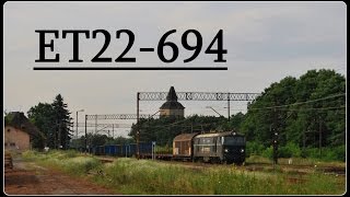 #Węglówka Chociw Łaski:  ET22-694 z mieszanym #20140705