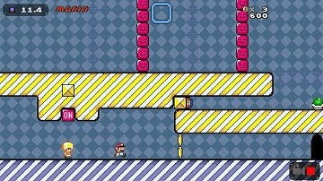 Koopa Shell Puzzle One Screen: Super Mario Construct By LiroyLaks - Custom Level