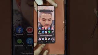 Oppo Rano 10 Pro Plus UV Tempered Glass Fixing, By HM Tec