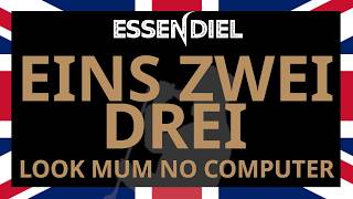 UNITED KINGDOM - LOOK MUM NO COMPUTER - Eins, Zwei, Drei [Karaoke]