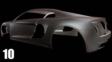 Blender 2.90 Car Modeling - Part 10 [The Side Skirt]