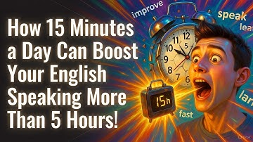 How 15 Minutes a Day Can Boost Your English Speaking More Than 5 Hours
