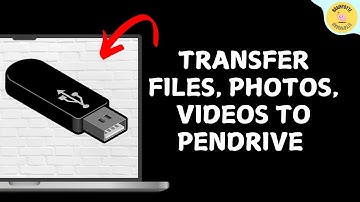 How To Transfer Files & Photos And Videos From Laptop To PenDrive | Data Transfer Laptop To PenDrive