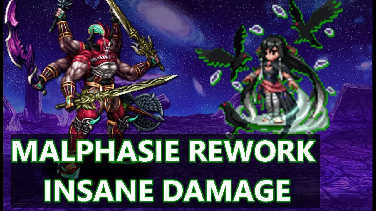 [FFBE] MALPHASIE REWORK INSANE DAMAGE - YouTube