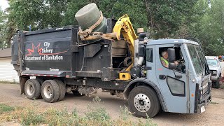 Mack LR Wayne Curbtender on 300s by TennisSanitationMan56 1,336 views 1 year ago 12 minutes, 59 seconds