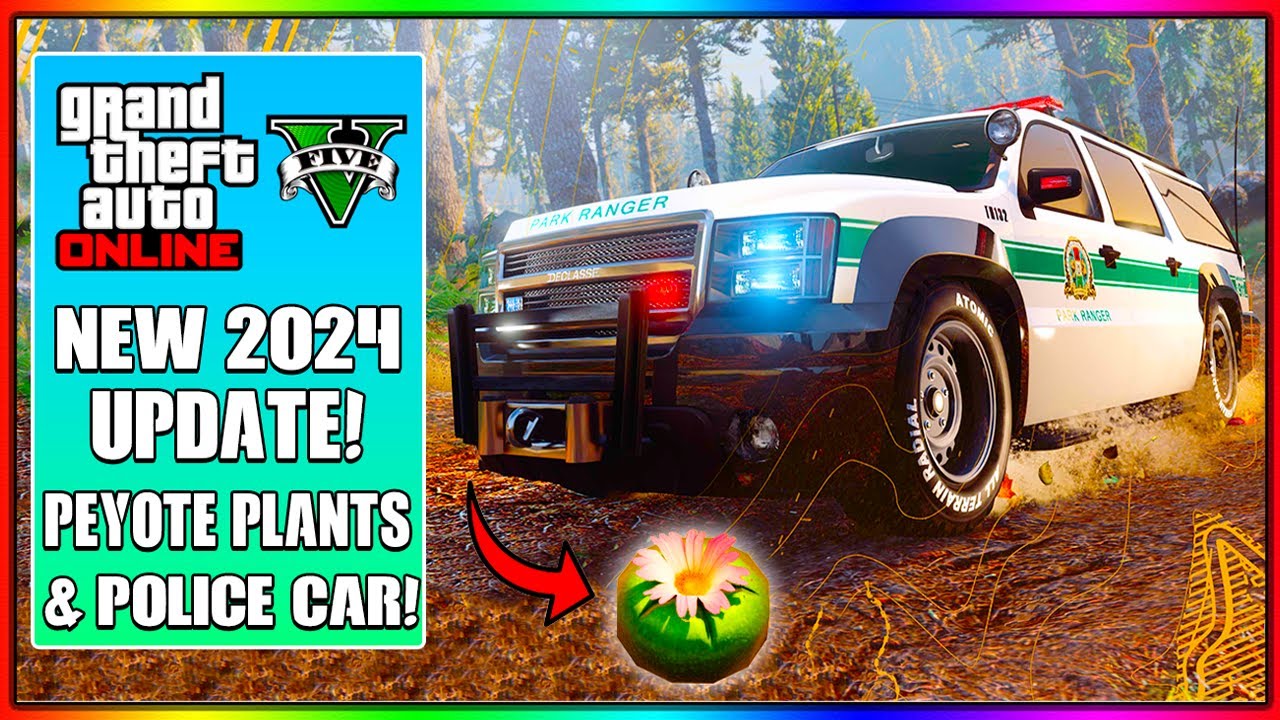 NEW 2024 UPDATE, POLICE CAR, PEYOTE PLANTS, SPECIAL OUTFIT GTA 5 Chop Shop  DLC (GTA Online Update)