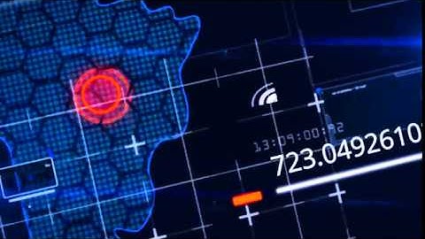 Sci Fi Map Opener After Effects Template