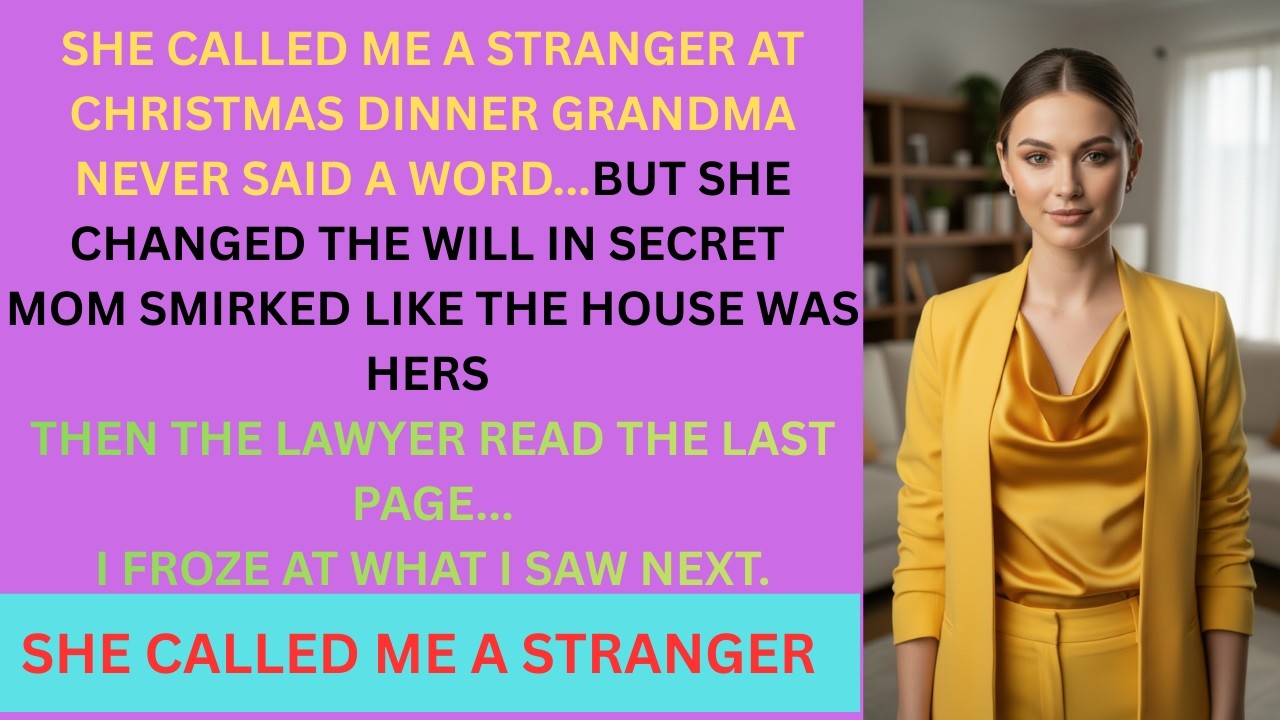 She Called Me a Stranger. Grandma Made the House My Proof Revenge Stories with Maya