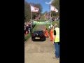 Supercharged 3.2 V6 Alfa Romeo 159 going up the test hill at Brooklands Race Track Run 1