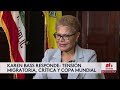 Karen Bass responde a críticas por tensión migratoria y preparativos rumbo al Mundial