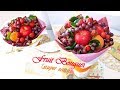 How to Make Fruit Bouquet DIY Fruit Bouquet Tutorial Super Easy Healthy Edible Bouquet