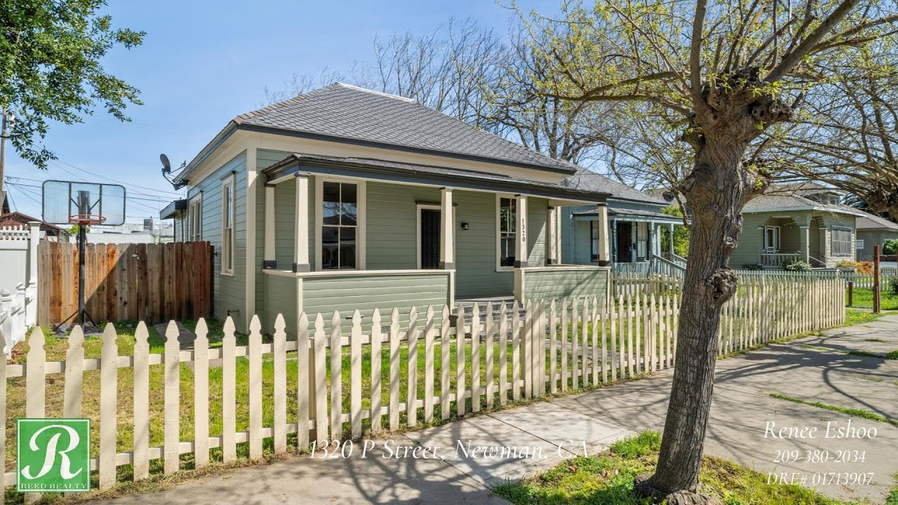 Tour the Gorgeous 1320 P Street in Newman! // For Sale Now