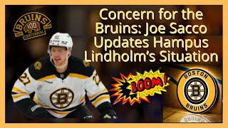 Concern for the Bruins: Joe Sacco Updates Hampus Lindholm’s Situation