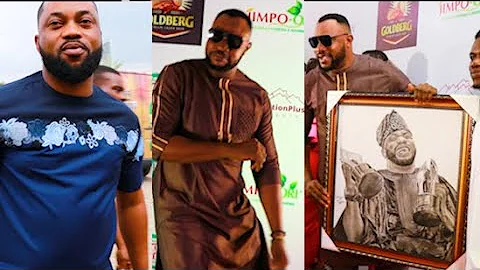 Odunlade Adekola's New Dance Moves as Fans Surprise Him With a Gift. Damola Olatunji Storm In
