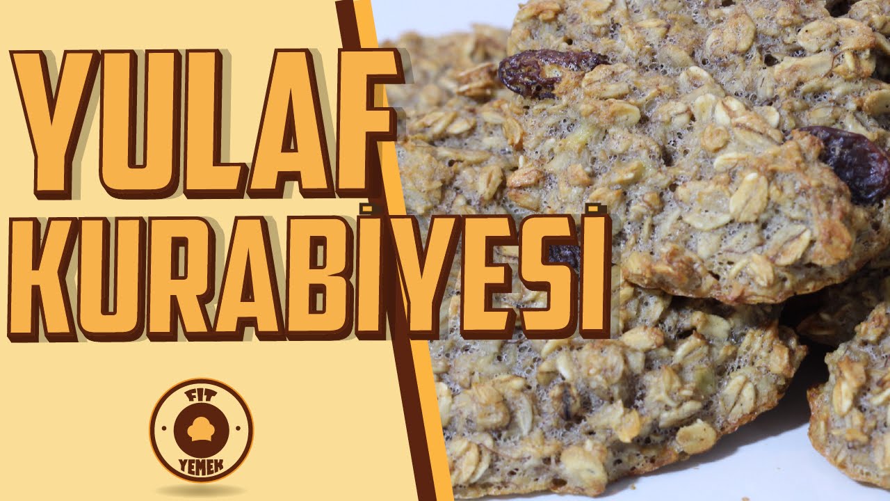 Yulaf Ezmeli Kurabiye ŞEKERSİZ FitYemek YouTube
