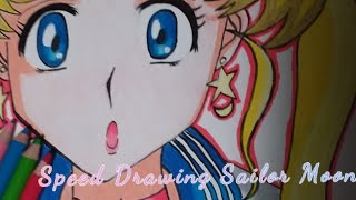 Drawing Usagi Tsukino from Sailor Moon | Request | Speed Art