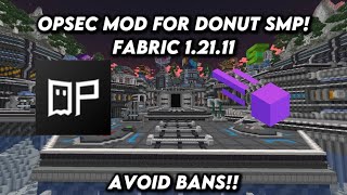 Famous HOW TO DOWNLOAD OPSEC FOR FABRIC 1.21.11!! (AVOID BANS ON DONUT SMP 👀) Profile