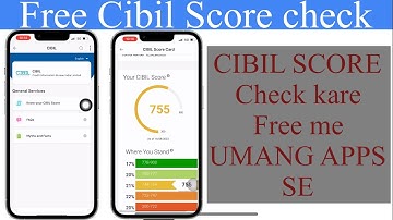 Umang App Se Cibil score kaise check kare | free me cibil score kaise check kare | cibil score |