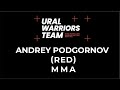 Andrey Podgornov (red, 3rd fight) - Sverdlovsk Region MMA Championship, 18-20 years (07.02.2021)