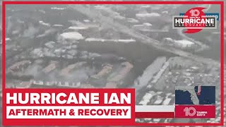 Widespread damage in Fort Myers following Hurricane Ian