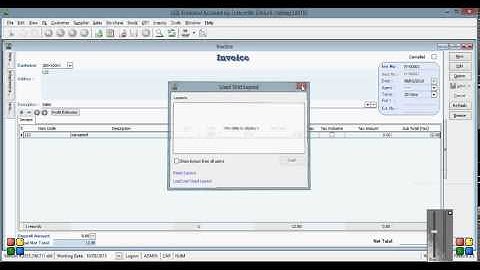 How To Reset The SQL Layout
