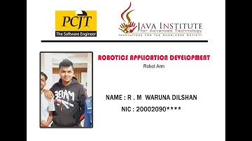 Java Institute Robot Arm (Version 1.0)