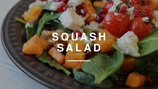 Quick Squash & Feta Salad | Wild Dish