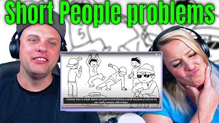 Reaction to Short People problems | THE WOLF HUNTERZ REACTIONS